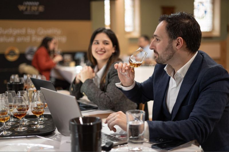 On the left: Cristiana Pirinu from Donovan Bar and on the right: Enrico Chiappini from Dukes Hotel.