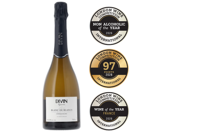 Divin Vigneron Chenin Sparkling Blanc de Blancs 0.5%